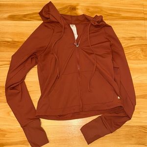 full zip hoodie